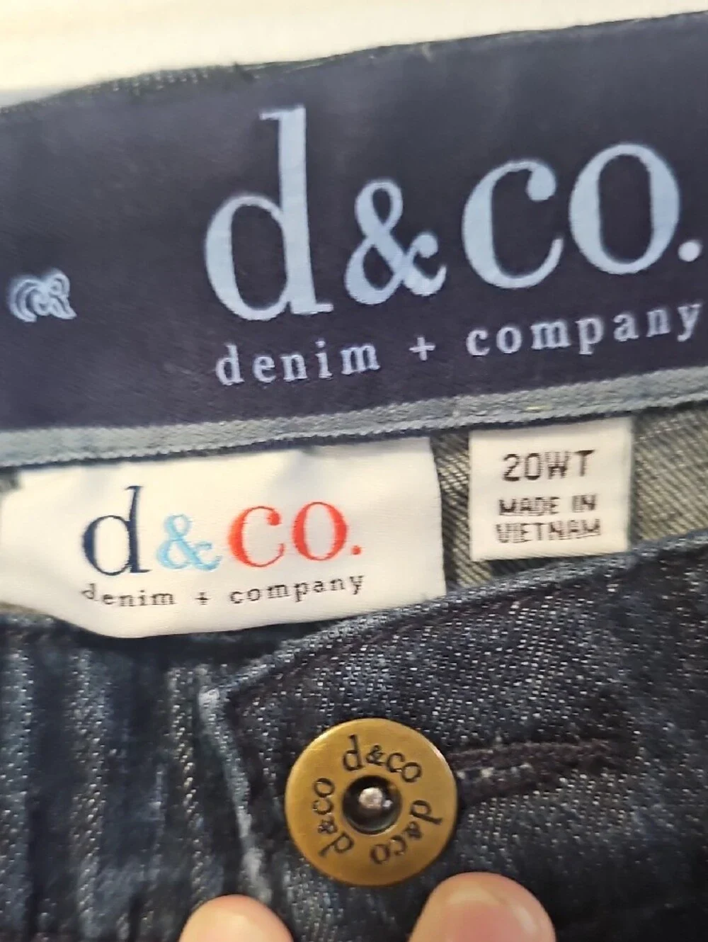 d&co Dark Blue Women’s Jeans